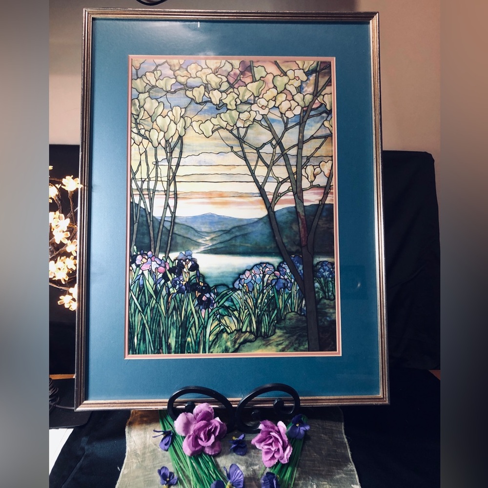 “Magnolias and Irises “ by Louis Comfort Tiffany
